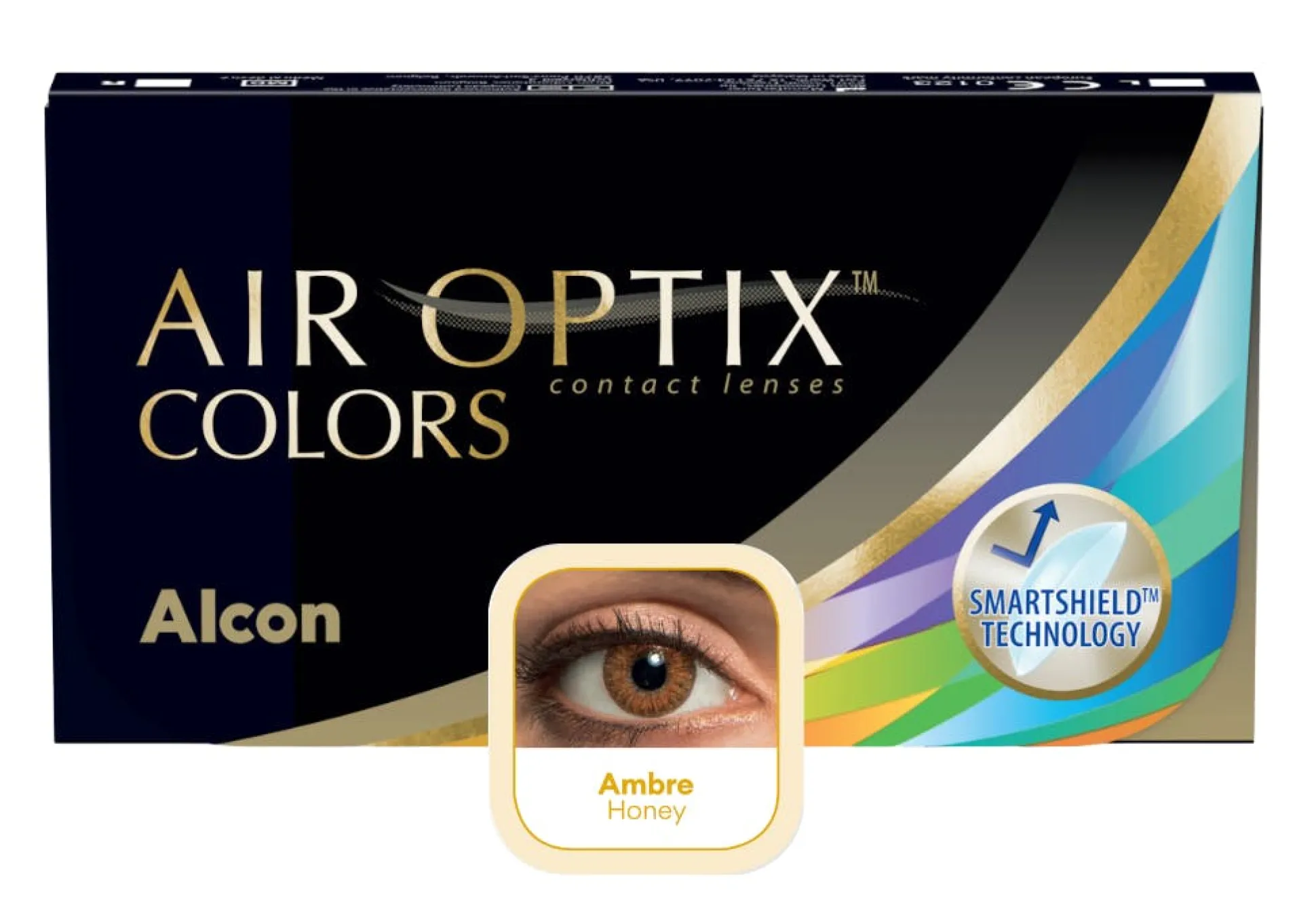 AIR OPTIX COLORS 2L Brown Honey - Ambre