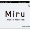 Miru 1month For Astigmatism - Boite de 6 lentilles